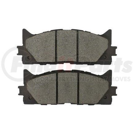 1002-1293M by MPA ELECTRICAL - Quality-Built Disc Brake Pad Set - Work Force, Heavy Duty, with Hardware