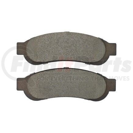 1002-1334M by MPA ELECTRICAL - Quality-Built Disc Brake Pad Set - Work Force, Heavy Duty, with Hardware