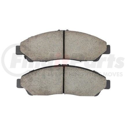 1002-1378M by MPA ELECTRICAL - Quality-Built Disc Brake Pad Set - Work Force, Heavy Duty, with Hardware