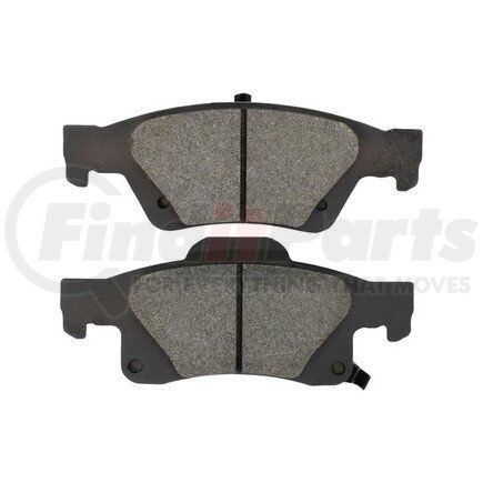 1002-1498M by MPA ELECTRICAL - Quality-Built Work Force Heavy Duty Brake Pads w/ Hardware