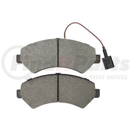 1002-1540AM by MPA ELECTRICAL - Quality-Built Disc Brake Pad Set - Work Force, Heavy Duty, with Hardware