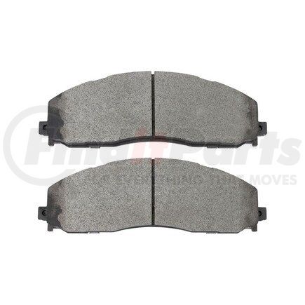 1002-1680M by MPA ELECTRICAL - Quality-Built Disc Brake Pad Set - Work Force, Heavy Duty, with Hardware