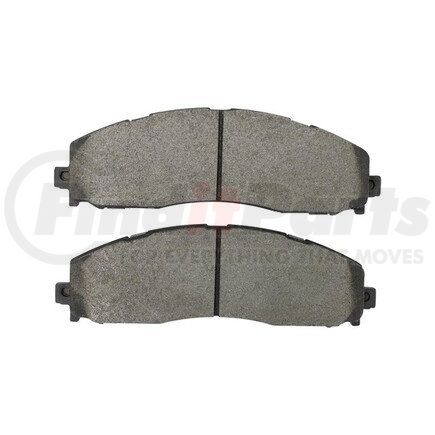 1002-1691M by MPA ELECTRICAL - Quality-Built Disc Brake Pad Set - Work Force, Heavy Duty, with Hardware