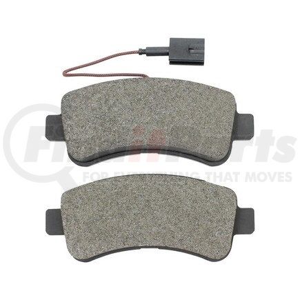 1002-1746AM by MPA ELECTRICAL - Quality-Built Disc Brake Pad Set - Work Force, Heavy Duty, with Hardware