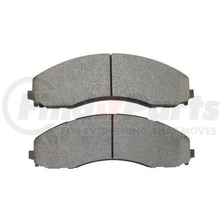 1002-2018M by MPA ELECTRICAL - Quality-Built Disc Brake Pad Set - Work Force, Heavy Duty, with Hardware