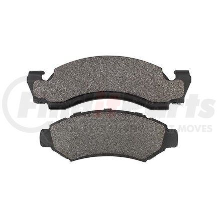 1003-0050M by MPA ELECTRICAL - Quality-Built Disc Brake Pad Set - Black Series, Semi-Metallic, with Hardware