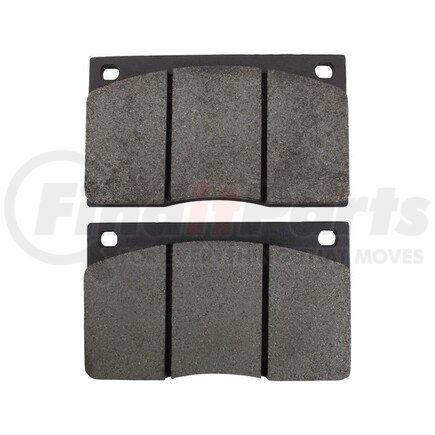 1003-0135M by MPA ELECTRICAL - Quality-Built Black Series Semi-Metallic Brake Pads w/ Hardware