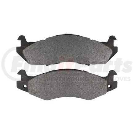 1003-0203M by MPA ELECTRICAL - Quality-Built Disc Brake Pad Set - Black Series, Semi-Metallic, with Hardware