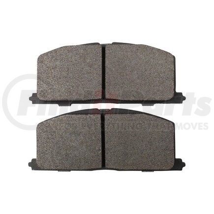 1003-0242C by MPA ELECTRICAL - Quality-Built Black Series Ceramic Brake Pads w/ Hardware