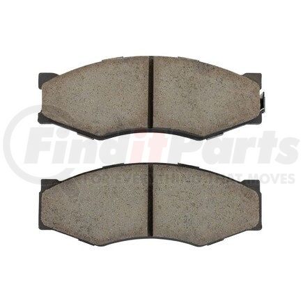 1003-0266C by MPA ELECTRICAL - Quality-Built Black Series Ceramic Brake Pads w/ Hardware