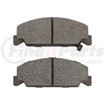 1003-0273M by MPA ELECTRICAL - Quality-Built Disc Brake Pad Set - Black Series, Semi-Metallic, with Hardware