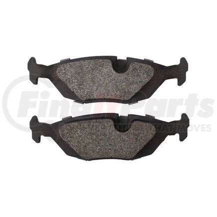 1003-0279C by MPA ELECTRICAL - Quality-Built Disc Brake Pad Set - Black Series, Ceramic, with Hardware