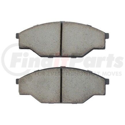 1003-0303C by MPA ELECTRICAL - Quality-Built Black Series Ceramic Brake Pads w/ Hardware