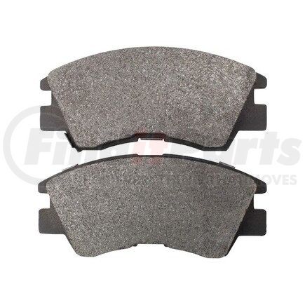 1003-0349C by MPA ELECTRICAL - Quality-Built Disc Brake Pad Set - Black Series, Ceramic, with Hardware