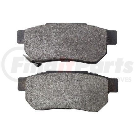 1003-0374C by MPA ELECTRICAL - Quality-Built Disc Brake Pad Set - Black Series, Ceramic, with Hardware