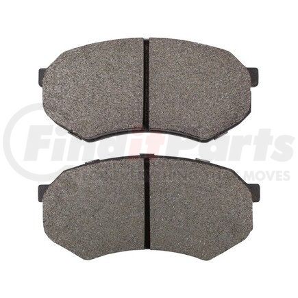 1003-0389C by MPA ELECTRICAL - Quality-Built Black Series Ceramic Brake Pads w/ Hardware