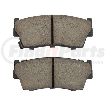 1003-0418C by MPA ELECTRICAL - Quality-Built Black Series Ceramic Brake Pads w/ Hardware