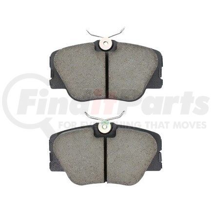 1003-0423C by MPA ELECTRICAL - Quality-Built Disc Brake Pad Set - Black Series, Ceramic, with Hardware