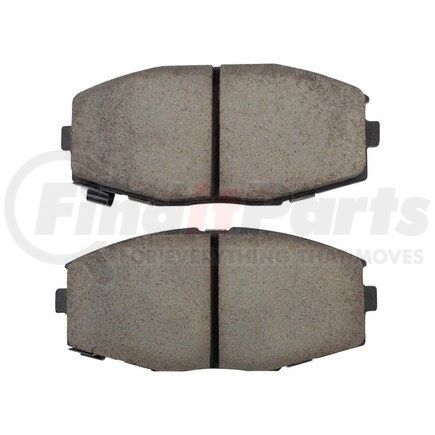 1003-0435C by MPA ELECTRICAL - Quality-Built Black Series Ceramic Brake Pads w/ Hardware