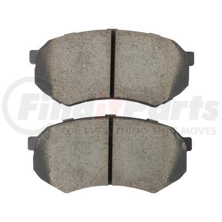 1003-0433C by MPA ELECTRICAL - Quality-Built Black Series Ceramic Brake Pads w/ Hardware