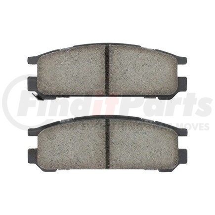 1003-0471C by MPA ELECTRICAL - Quality-Built Disc Brake Pad Set - Black Series, Ceramic, with Hardware