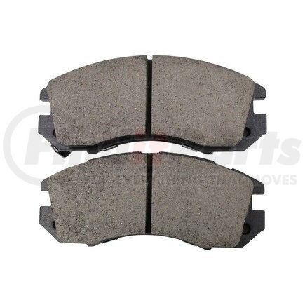 1003-0470C by MPA ELECTRICAL - Quality-Built Disc Brake Pad Set - Black Series, Ceramic, with Hardware