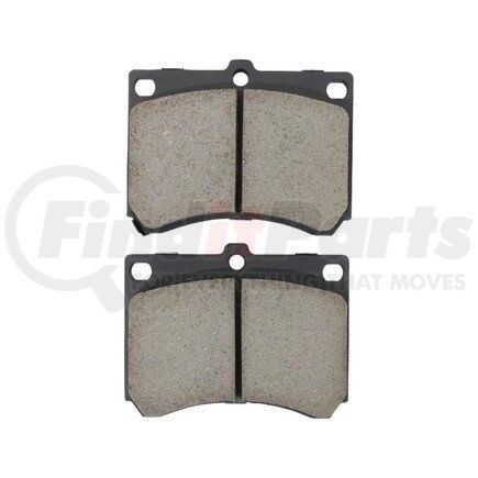 1003-0473C by MPA ELECTRICAL - Quality-Built Disc Brake Pad Set - Black Series, Ceramic, with Hardware