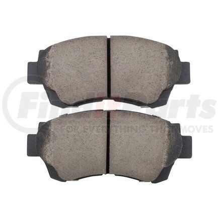 1003-0476AC by MPA ELECTRICAL - Quality-Built Black Series Ceramic Brake Pads w/ Hardware