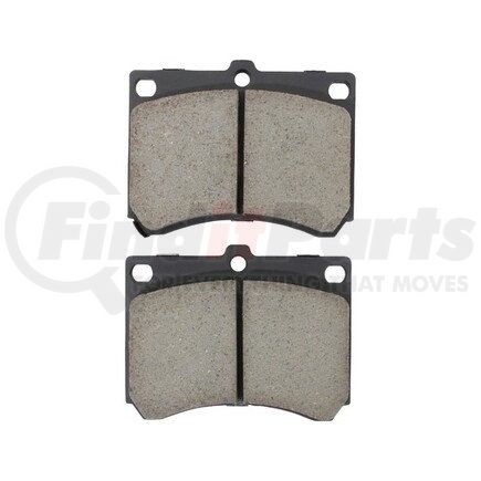 1003-0473M by MPA ELECTRICAL - Quality-Built Disc Brake Pad Set - Black Series, Semi-Metallic, with Hardware