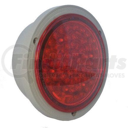 452028 by BETTS HD - 45 Series Brake / Tail / Turn Signal Light - Red Shallow LED 12-Volt 45-Diode