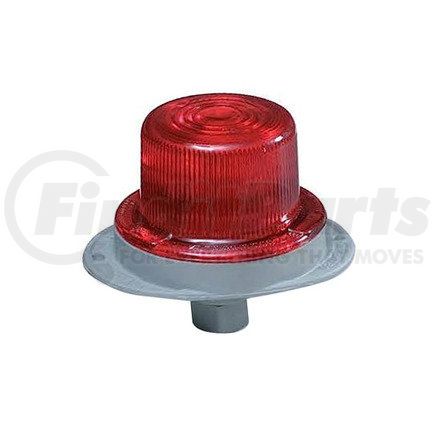 500454 by BETTS - 50 Series Clearance/Side Marker Light - Red LED Deep Single Contact Multi-Volt