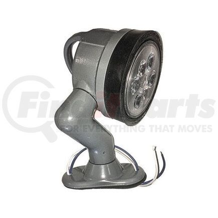 3G02-012-01S by BETTS - Trap Work Light - with Arm, Clear Lens, (2) Lead Wires, Regular Grommet, and Toggle Switch