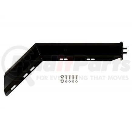 M673025NTBU by BETTS HD - Angled Spring Loaded Mud Flap Hanger - 30.250" Length, Powder Coated Carbon Steel