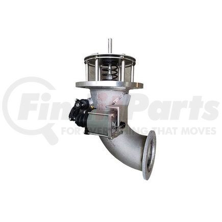 EV46472ALTS by BETTS HD - Tapered Seat Emergency Valve - External Air 90 Degree Long Radius Elbow 6″ × 4″ Aluminum