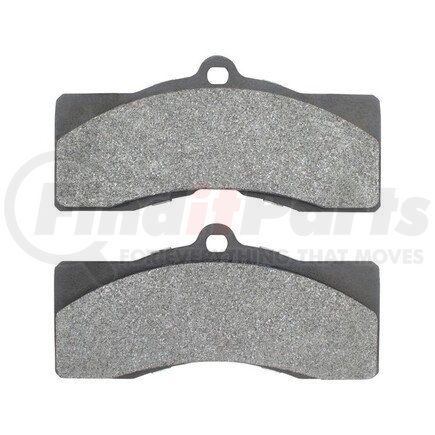 1001-0008M by MPA ELECTRICAL - Quality-Built Premium Semi-Metallic Brake Pads w/ Hardware