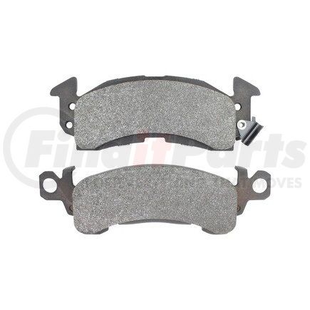 1001-0052M by MPA ELECTRICAL - Quality-Built Premium Semi-Metallic Brake Pads w/ Hardware