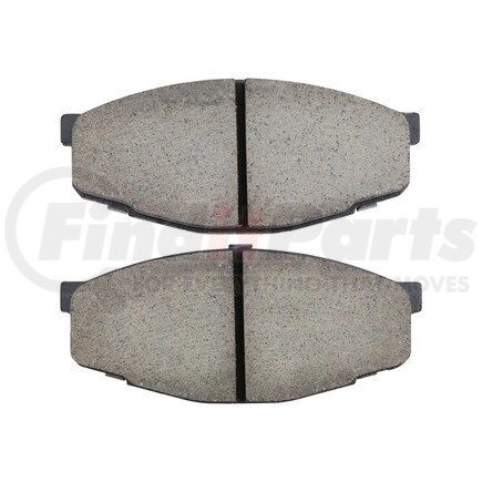 1001-0207C by MPA ELECTRICAL - Quality-Built Disc Brake Pad, Premium, Ceramic, with Hardware