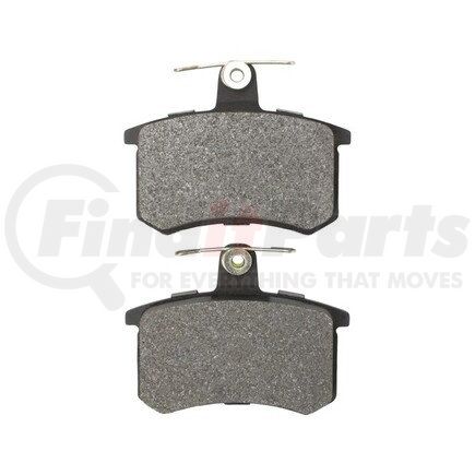 1001-0228M by MPA ELECTRICAL - Quality-Built Premium Semi-Metallic Brake Pads w/ Hardware