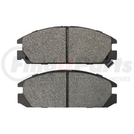 1001-0334M by MPA ELECTRICAL - Quality-Built Premium Semi-Metallic Brake Pads w/ Hardware