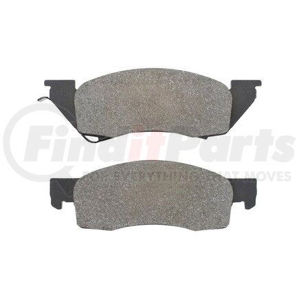 1001-0344M by MPA ELECTRICAL - Quality-Built Disc Brake Pad Set - Premium, Semi-Metallic