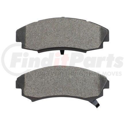 1001-0353M by MPA ELECTRICAL - Quality-Built Premium Disc Brake Pad Set - Semi-Metallic, with Hardware