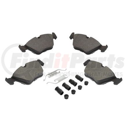 1001-0394C by MPA ELECTRICAL - Quality-Built Premium Ceramic Brake Pads w/ Hardware