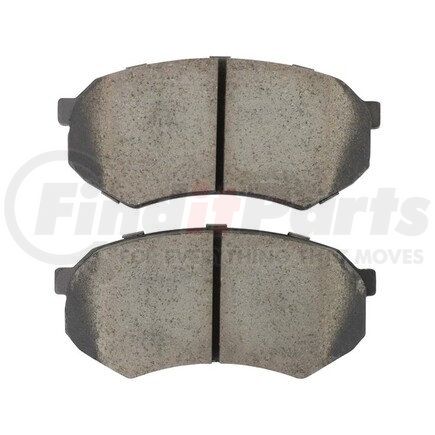 1001-0433C by MPA ELECTRICAL - Quality-Built Premium Ceramic Brake Pads w/ Hardware