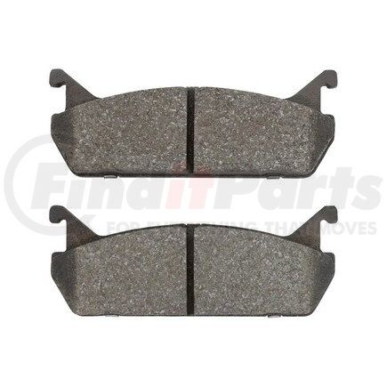 1001-0458M by MPA ELECTRICAL - Quality-Built Premium Semi-Metallic Brake Pads w/ Hardware