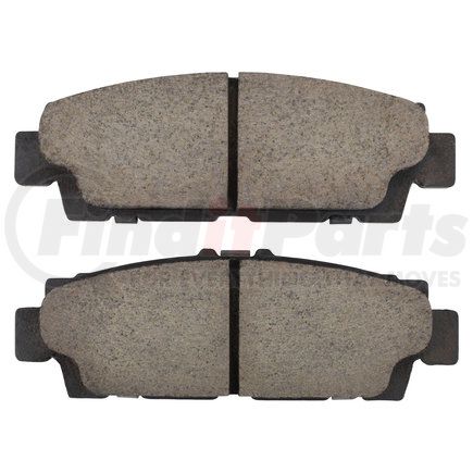 1001-0488C by MPA ELECTRICAL - Quality-Built Premium Ceramic Brake Pads w/ Hardware