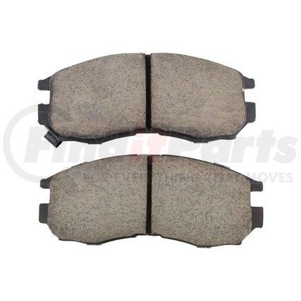 1001-0484C by MPA ELECTRICAL - Quality-Built Premium Ceramic Brake Pads w/ Hardware