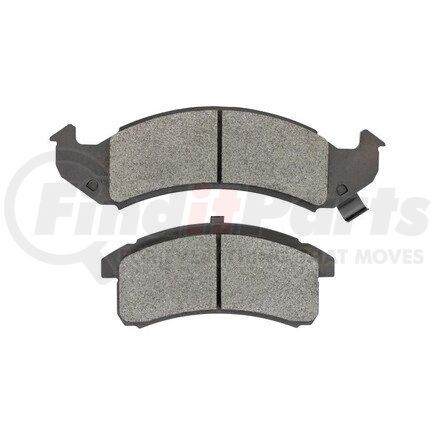 1001-0505M by MPA ELECTRICAL - Quality-Built Premium Disc Brake Pad Set - Semi-Metallic, with Hardware