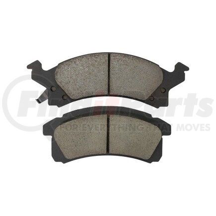 1001-0506M by MPA ELECTRICAL - Quality-Built Premium Semi-Metallic Brake Pads w/ Hardware