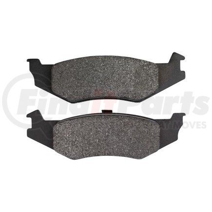 1001-0512M by MPA ELECTRICAL - Quality-Built Premium Disc Brake Pad Set - Semi-Metallic, with Hardware