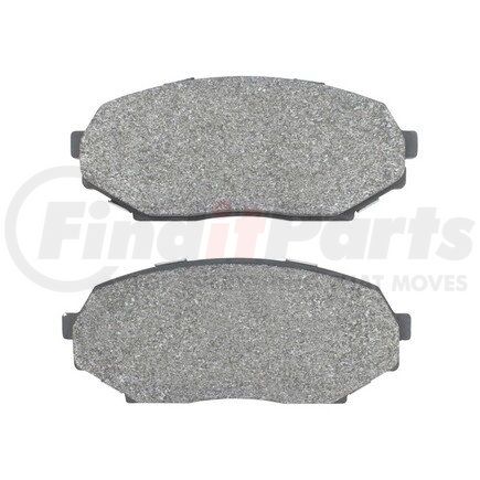 1001-0525M by MPA ELECTRICAL - Quality-Built Premium Disc Brake Pad Set - Semi-Metallic, with Hardware